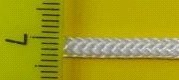Шнур плетеный полиамидный 16-прядный без сердечника d3мм,м